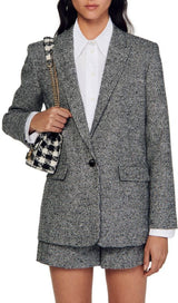 YORK PEAK LAPEL SUIT JACKET