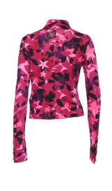 STAR-PRINT LONG SLEEVE SHIRT