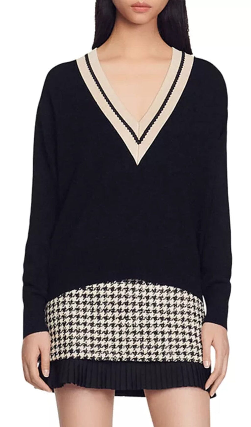 BRIDGET V NECK SWEATER