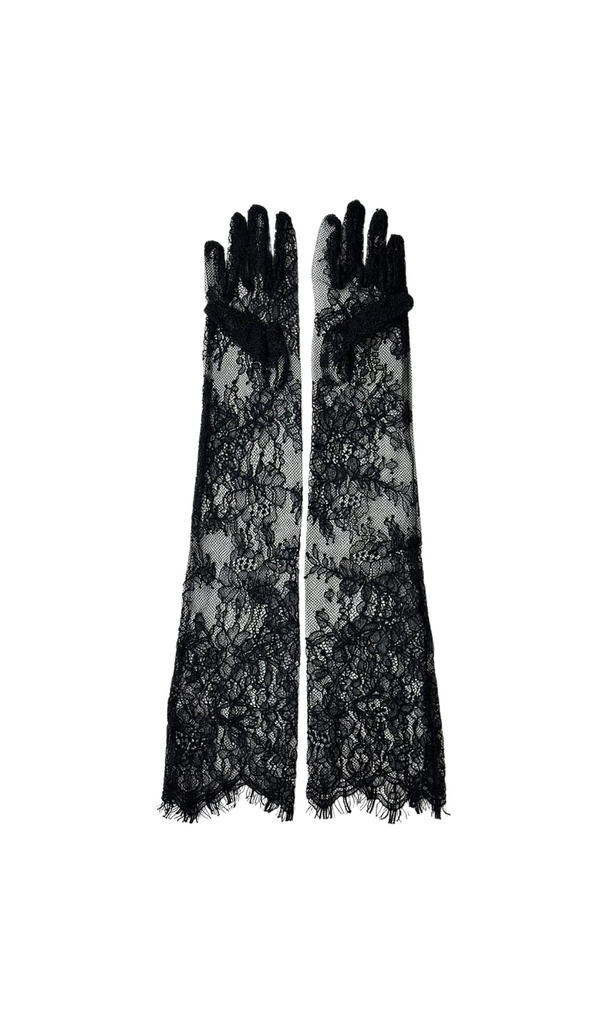 LACE HANDMADE LONG GLOVES