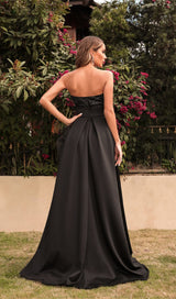 OFF SHOULDER BACKLESS MAXI DRESS IN BLACK