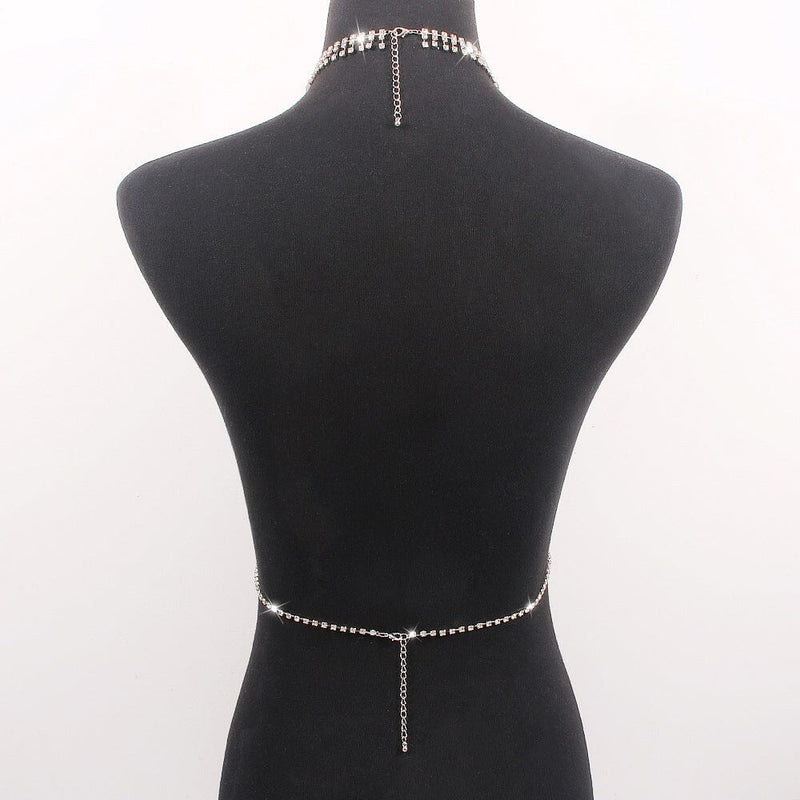 PEARL DIDAMOND BODY CHAIN