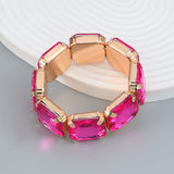 SQUARE RHINESTONE BRACELET