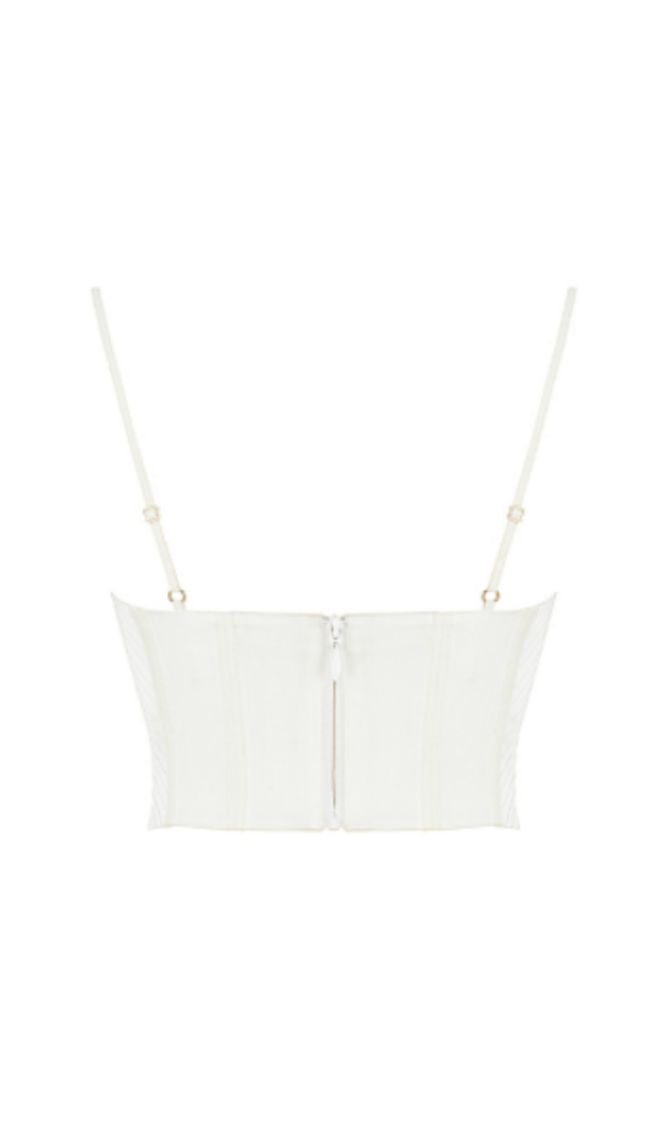 PILE OF COLLAR FISHBONE CAMISOLE TOPS