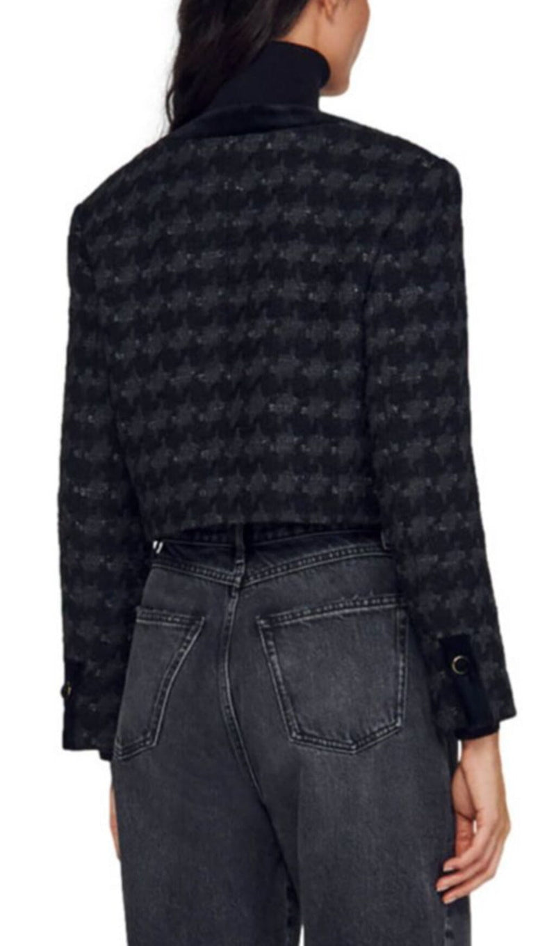 VALI TWEED CROPPED JACKET