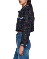 VICKY TWEED CROPPED JACKET