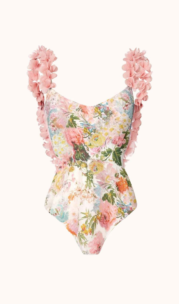 Shaka Printed Swimwear Two Piece Set